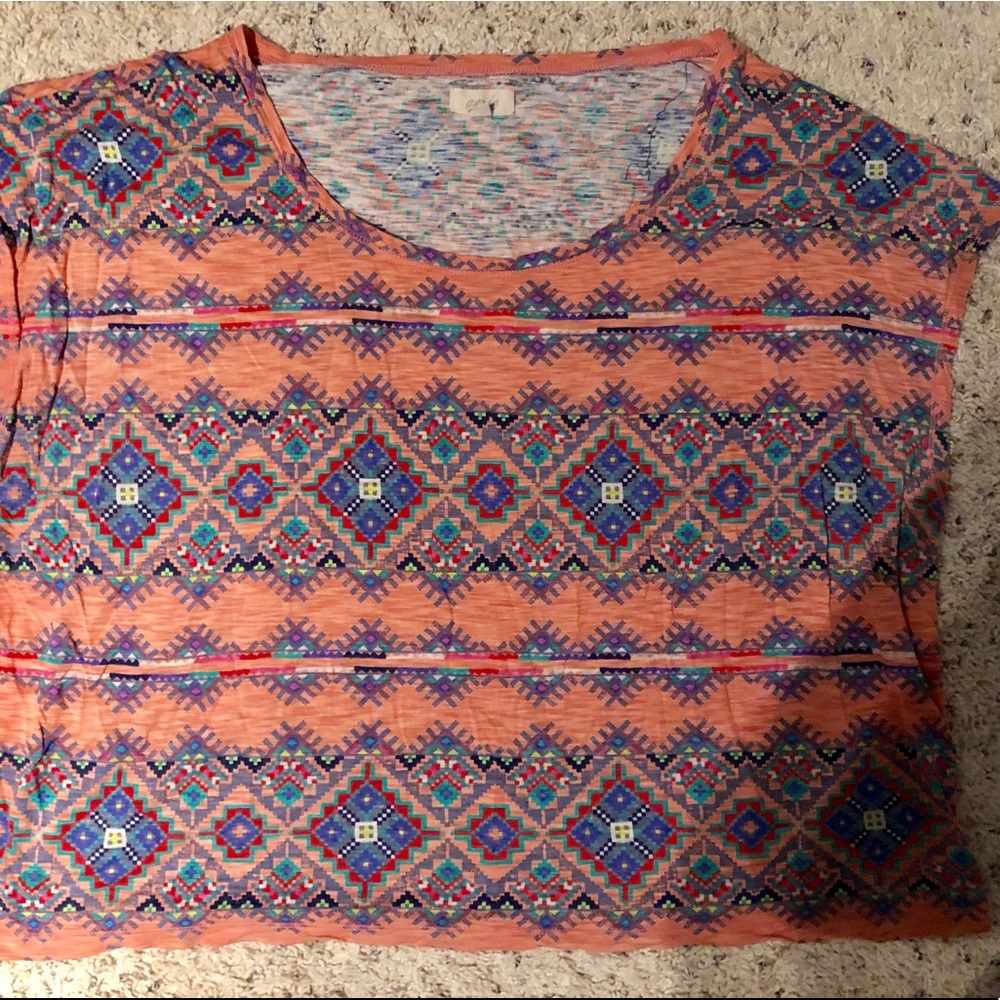Super soft aztec print top from Aerie